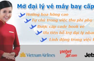 Hoàng Gia Châu tuyển đại lý bán vé máy bay cấp 2 cá nhân, công ty